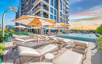 Pool deca at Deca Apartments, Greenville, SC, 29601